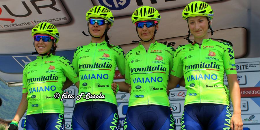 Aromitalia – Vaiano – Fondriest: tutto pronto per il “Giro Rosa U.C.I. WWT”