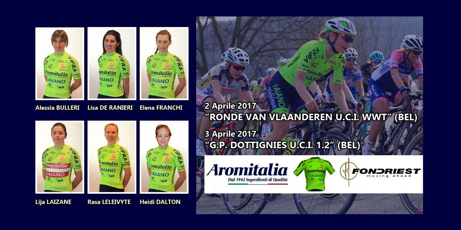 Aromitalia – Vaiano – Fondriest: grande appuntamento con il “Giro delle Fiandre”