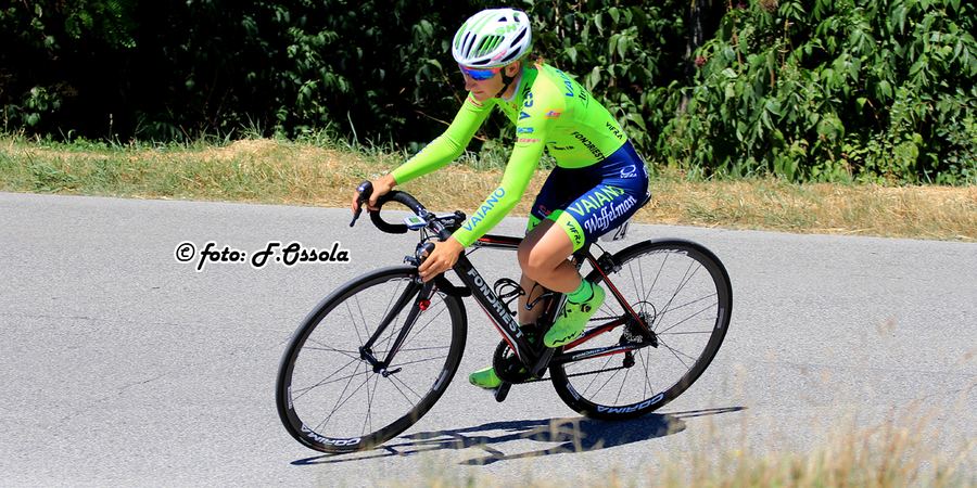 Aromitalia – Vaiano – Fondriest: Elena Franchi sale sul podio a Tarzo (TV)