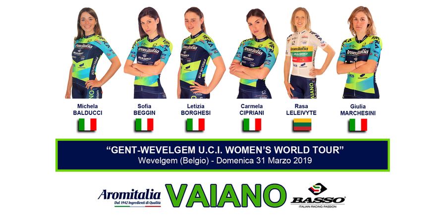 Aromitalia – Basso Bikes – Vaiano: alla “Gent-Wevelgem” scatta la Campagna del Nord