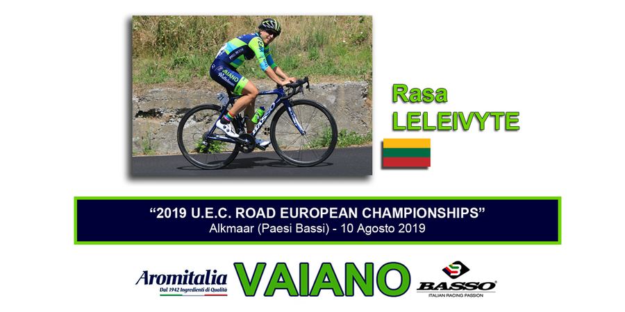 Aromitalia – Basso Bikes – Vaiano: Rasa Leleivyte a caccia di medaglia agli Europei