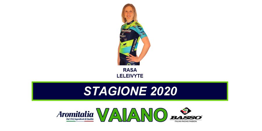 Aromitalia – Basso Bikes – Vaiano: rinnovo per la fuoriclasse lituana Rasa Leleivyte